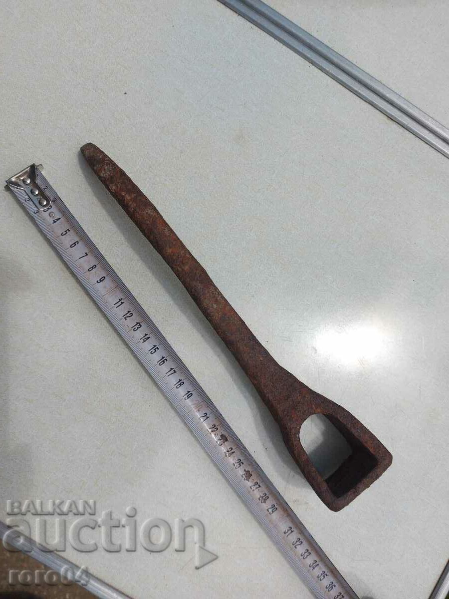 LARGE OLD FORGED BLADE - EXCELLENT - 5 LARGE OLD FORGED BLADE - EXCELLENT - 5