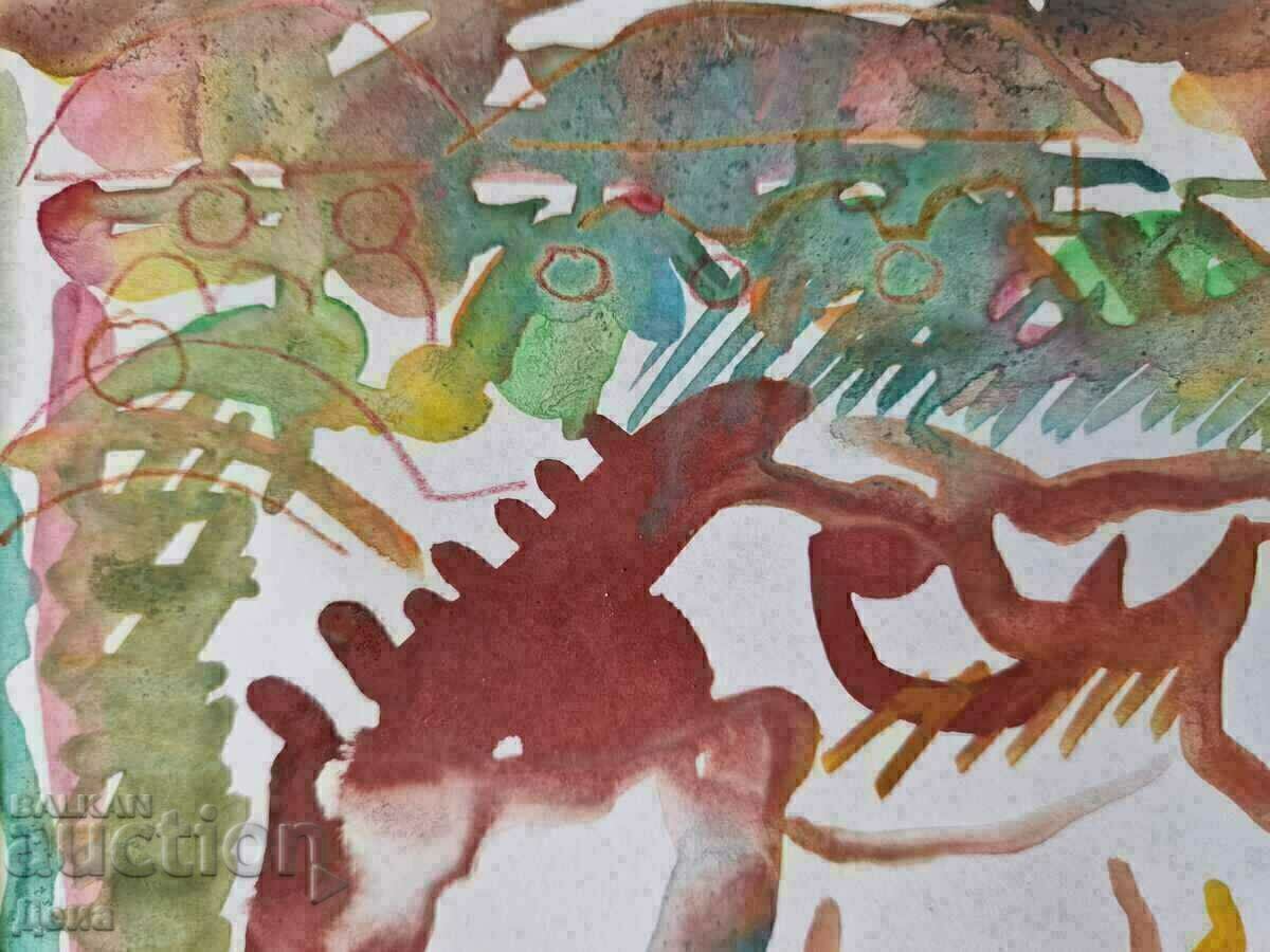 Delivery of Atanas Kotsev painting 2015.