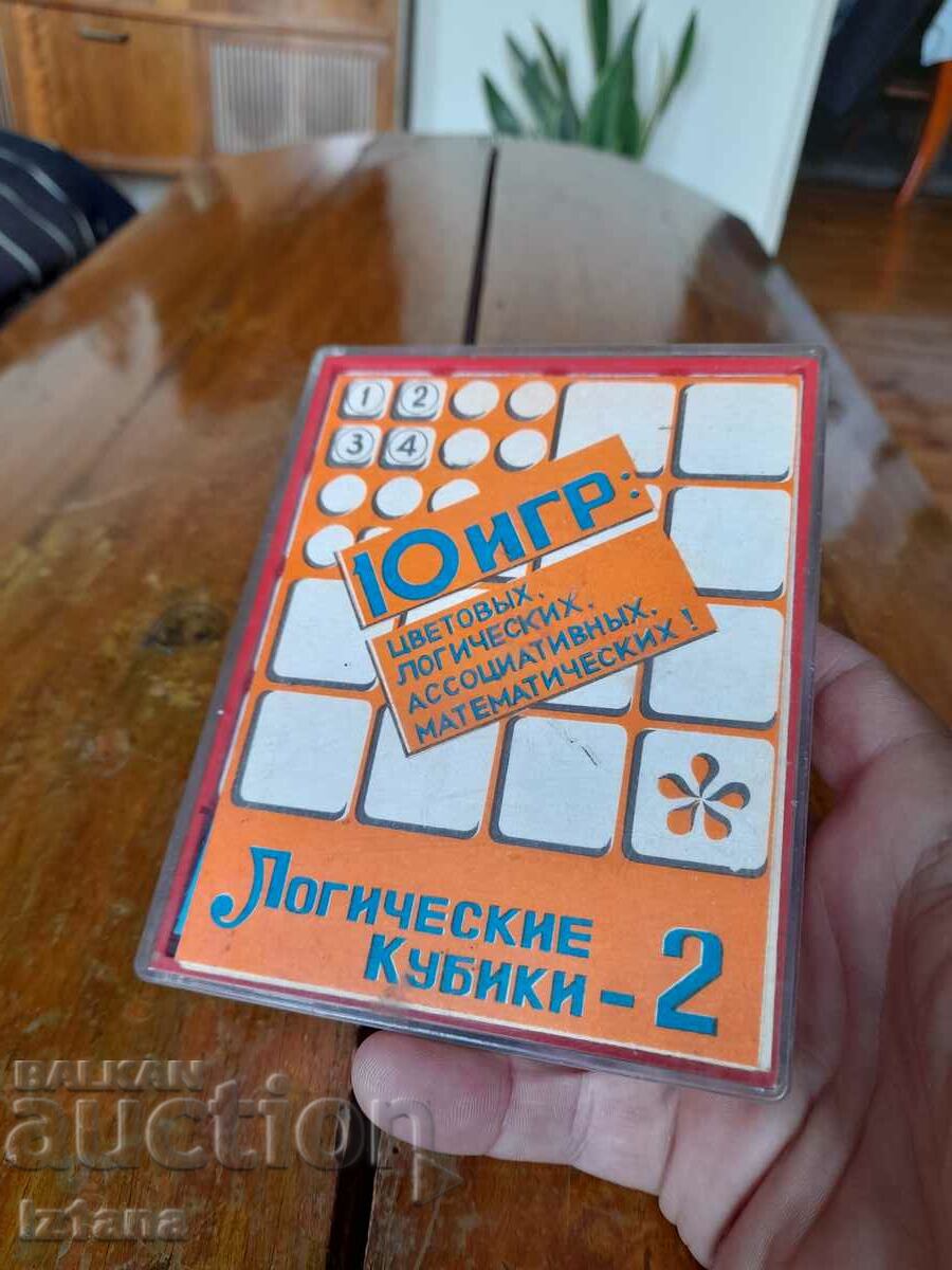 Old game Logic Cubes 2 with price 70.00 BGN | € 35.79 Old game Logic Cubes 2 with price 70.00 BGN | € 35.79