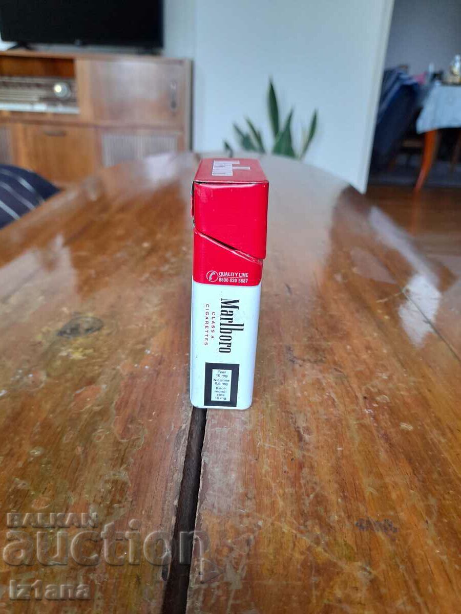 Cigarette box, Marlboro snuffbox with price 25.00 BGN | € 12.78 Cigarette box, Marlboro snuffbox with price 25.00 BGN | € 12.78