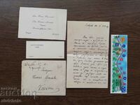Kingdom of Bulgaria Xanthi 1919 - Envelope, letter, business card, invitation