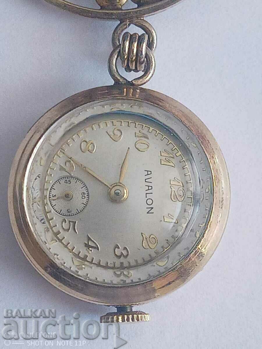 Vintage επιχρυσωμένο γυναικείο ρολόι AVALON 1930 από την Αμερική - 7 Vintage επιχρυσωμένο γυναικείο ρολόι AVALON 1930 από την Αμερική - 7