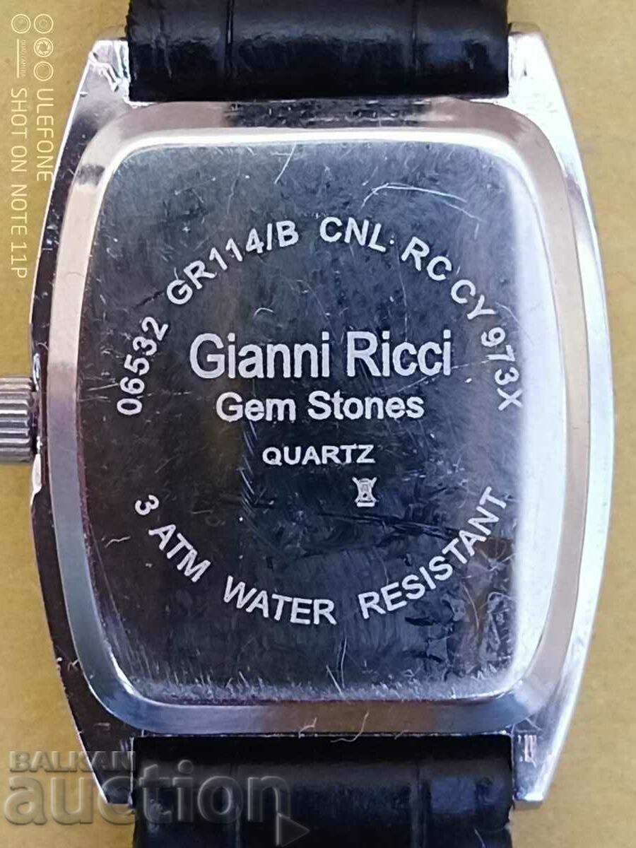 Auction Gianni Ricci - with a stone! Luxury women's watch Auction Gianni Ricci - with a stone! Luxury women's watch