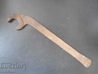 Old 32 bar wrench, marked
