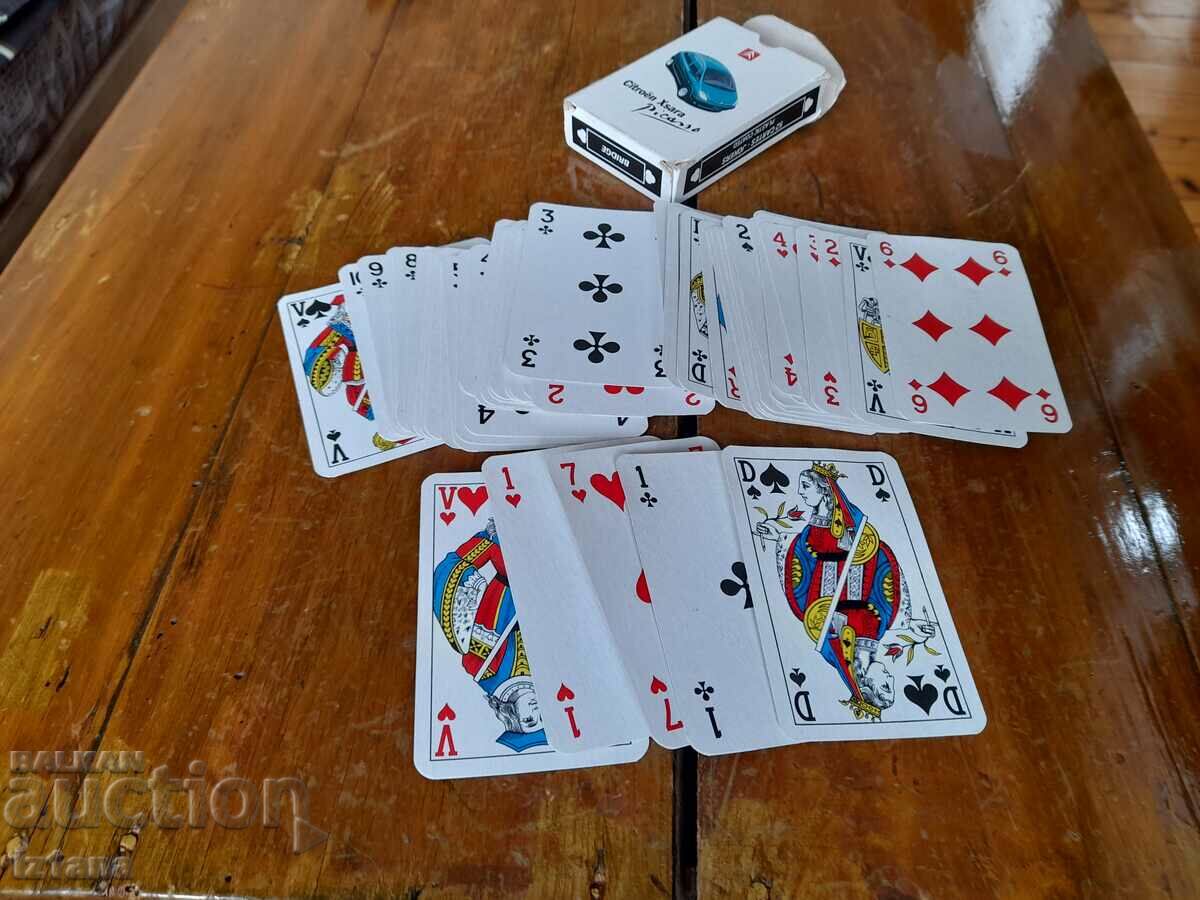 Auction Citroen Xsara Picasso Playing Cards Auction Citroen Xsara Picasso Playing Cards