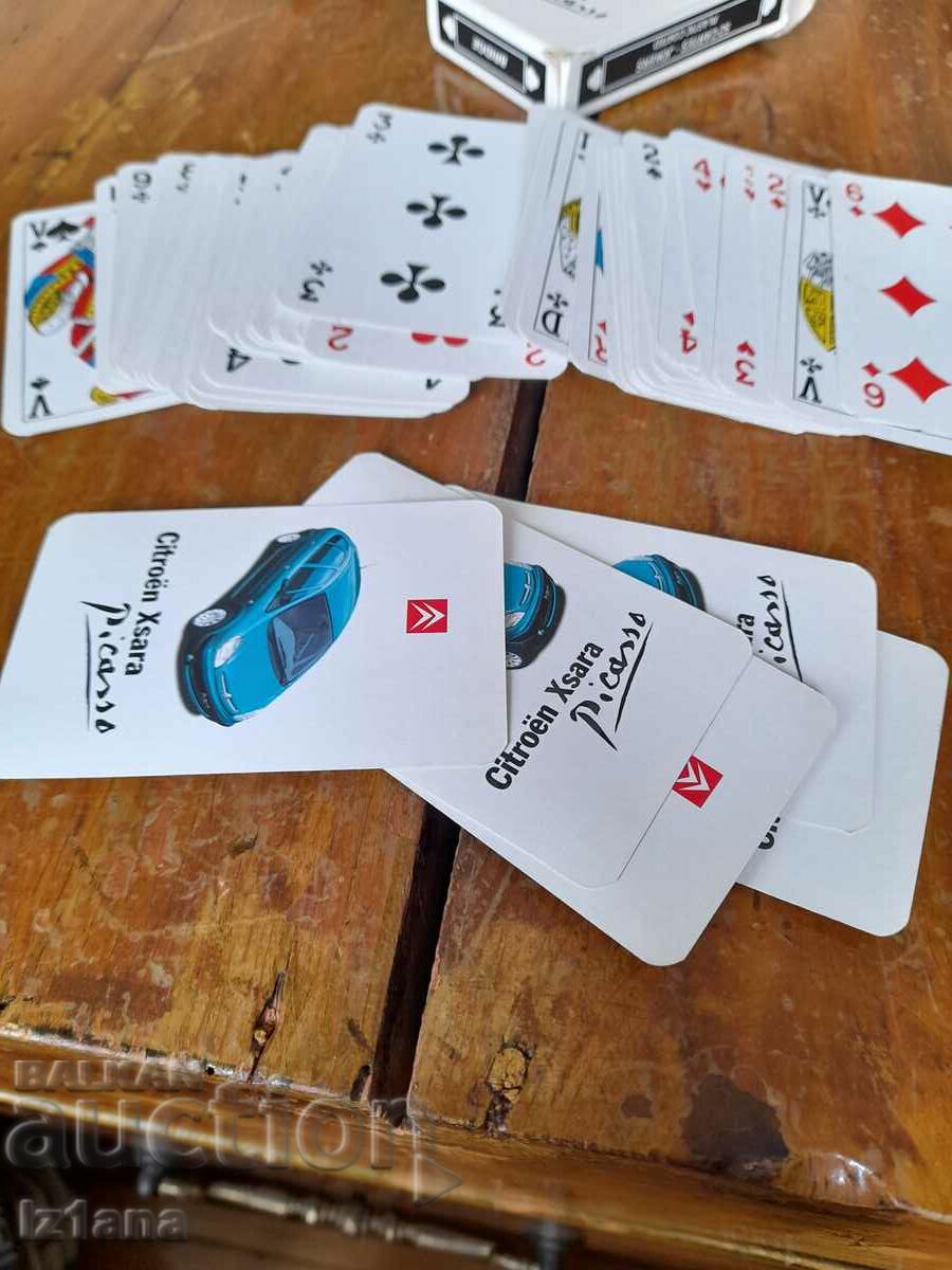 Delivery of Citroen Xsara Picasso Playing Cards Delivery of Citroen Xsara Picasso Playing Cards