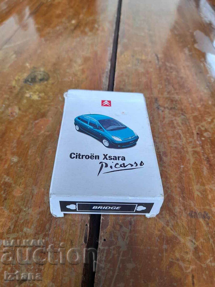 Citroen Xsara Picasso Playing Cards