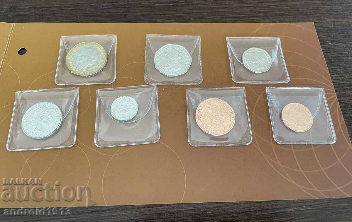 JERSEY - COMPLETE SET 7 COINS, UNC with price 74.98 BGN | € 38.34 JERSEY - COMPLETE SET 7 COINS, UNC with price 74.98 BGN | € 38.34