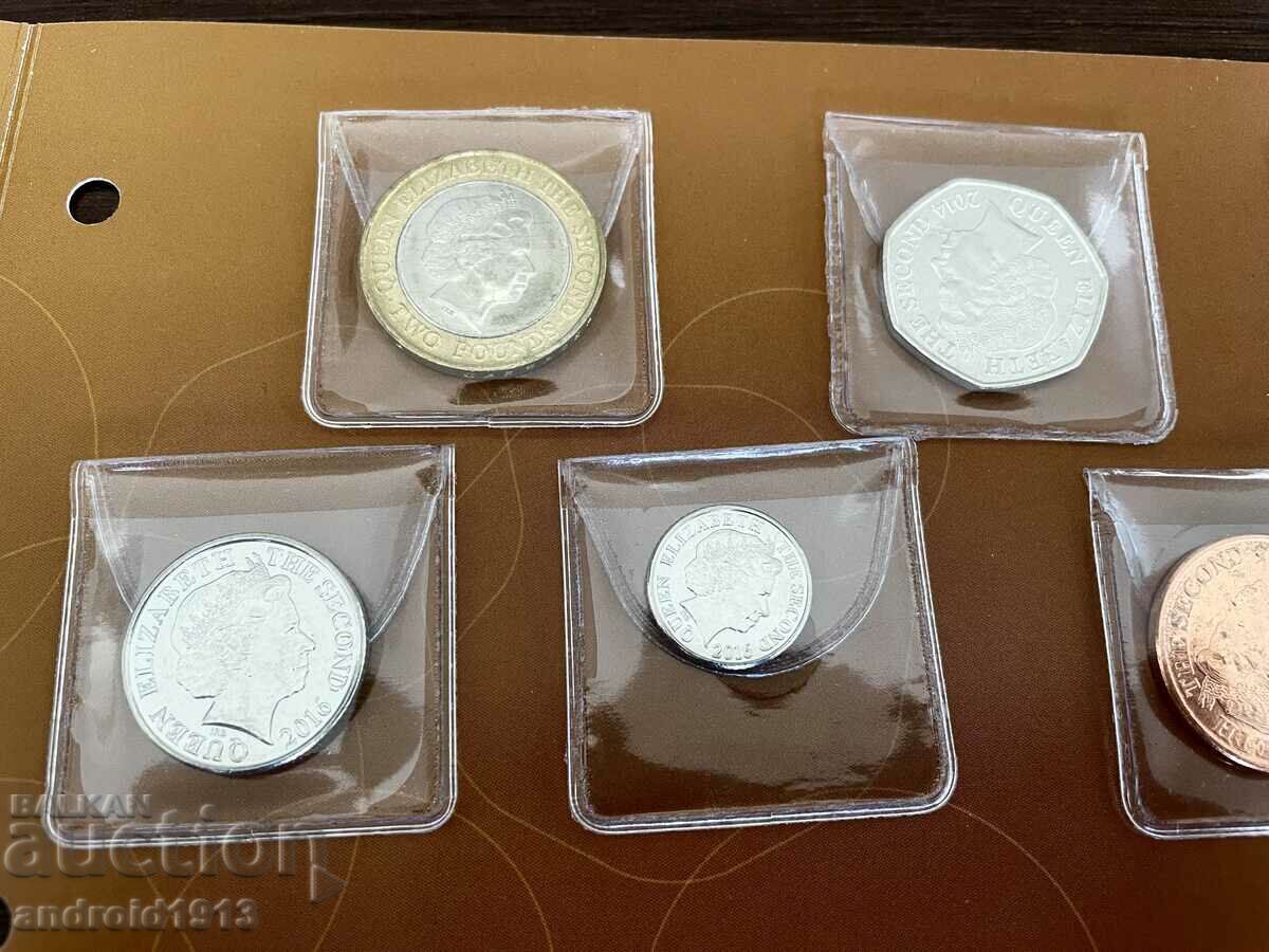 Delivery of JERSEY - COMPLETE SET 7 COINS, UNC Delivery of JERSEY - COMPLETE SET 7 COINS, UNC
