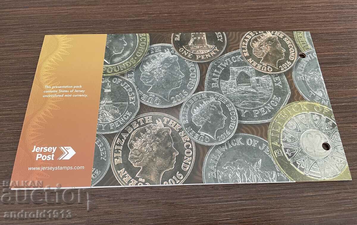 JERSEY - COMPLETE SET 7 COINS, UNC - 6 JERSEY - COMPLETE SET 7 COINS, UNC - 6