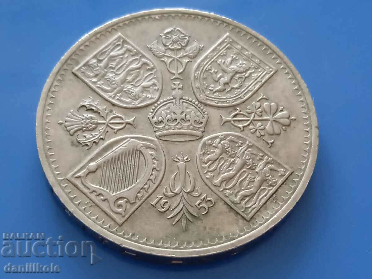 Доставка на *$*Y*$* 5 ШИЛИНГА 1953 - КОРОНАЦИЯТА НА ЕЛИЗАБЕТ II *$*Y*$* Доставка на *$*Y*$* 5 ШИЛИНГА 1953 - КОРОНАЦИЯТА НА ЕЛИЗАБЕТ II *$*Y*$*