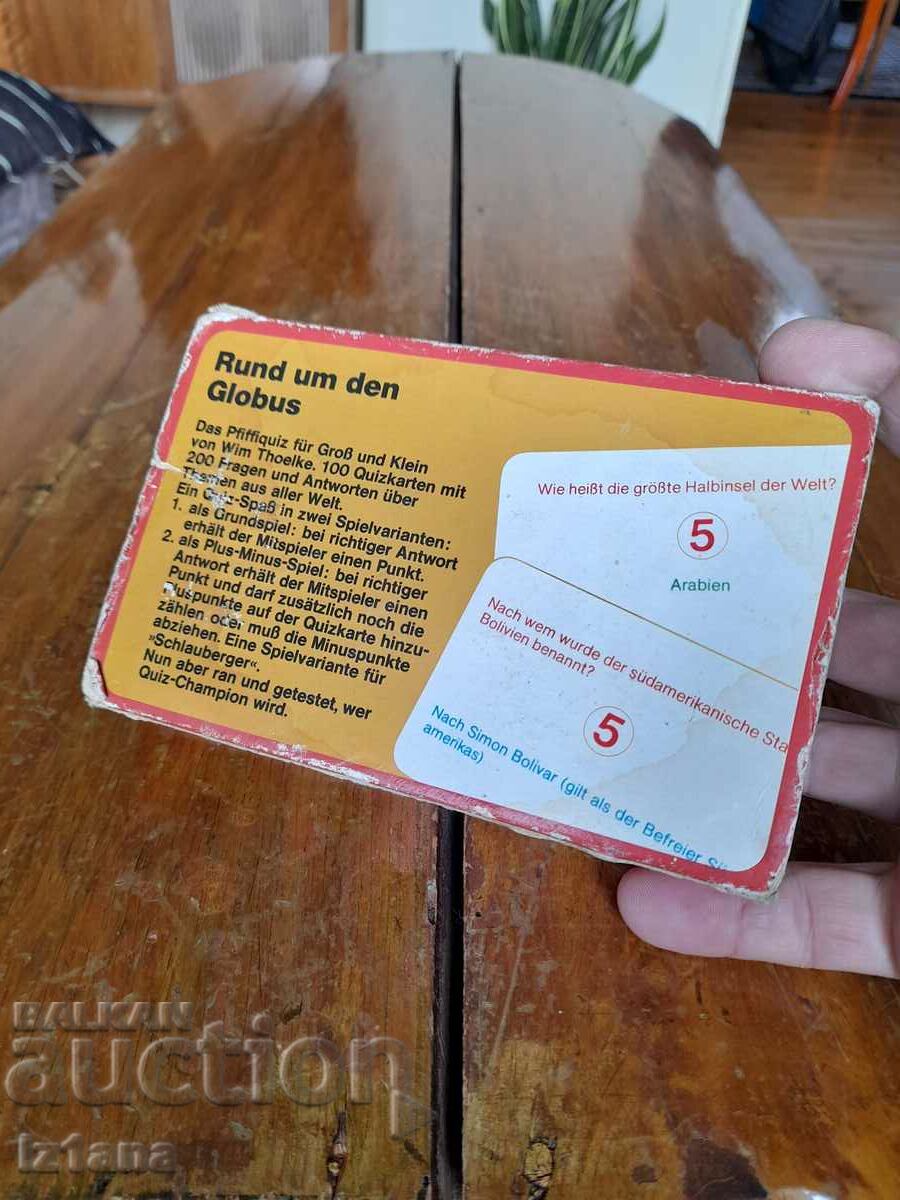 Auction Old game Pfiffi Quiz Auction Old game Pfiffi Quiz