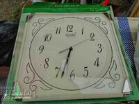 White wall clock - S