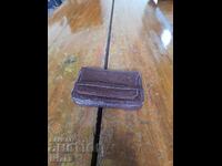 An old leather purse