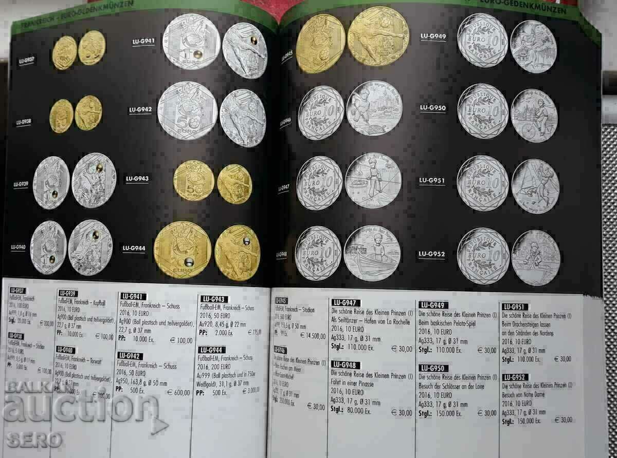 Germania-Catalog pentru monede euro ediția 2018 cu preț € 2.56 | 5.01 BGN