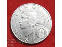 10 шилинга 1958 г. Австрия сребро