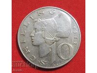 10 Shillings 1957 Austria Silver