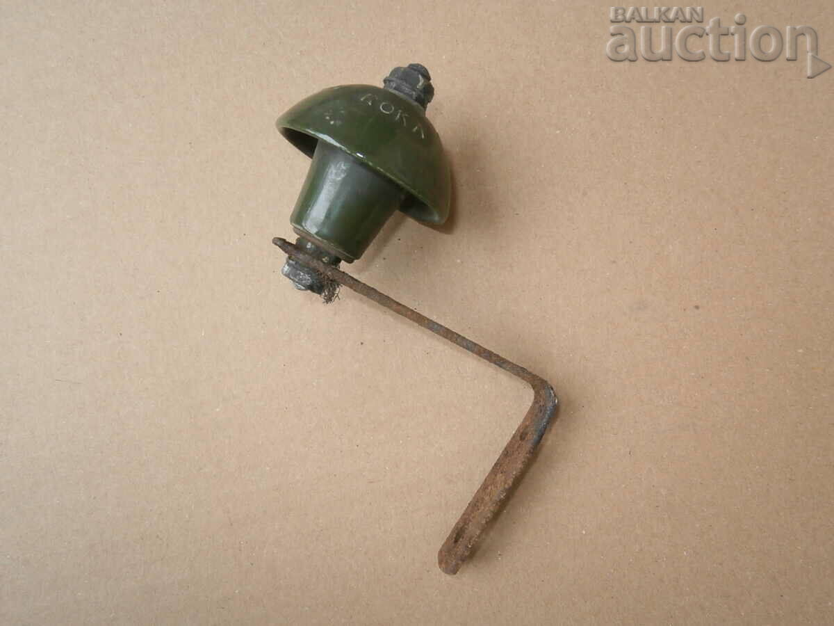 antique porcelain insulator sponge D R G M with price 41.00 BGN | € 20.96 antique porcelain insulator sponge D R G M with price 41.00 BGN | € 20.96