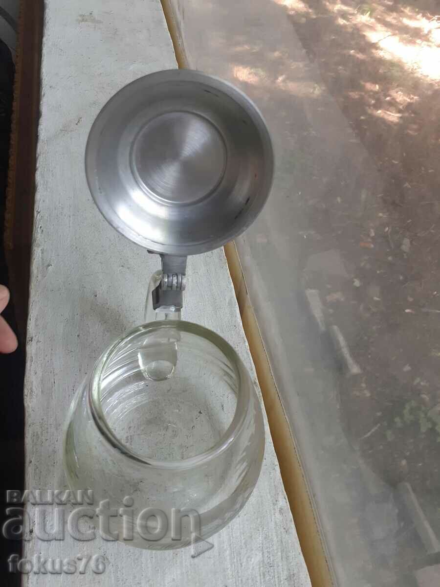 halbă de bere germană veche cu scenă de vânătoare - căprioare - 5 halbă de bere germană veche cu scenă de vânătoare - căprioare - 5