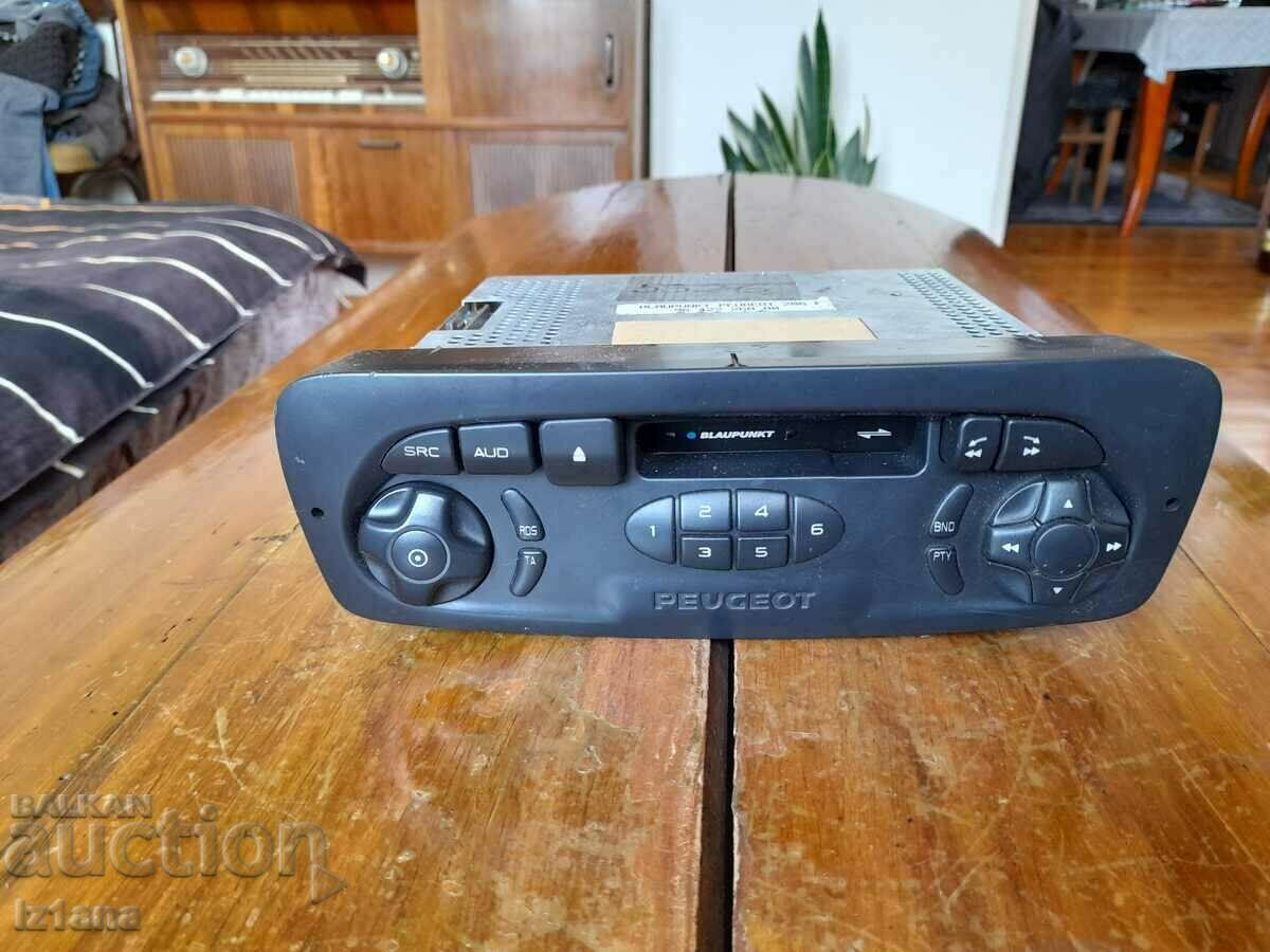 Car cassette player Blaupunkt Peugeot