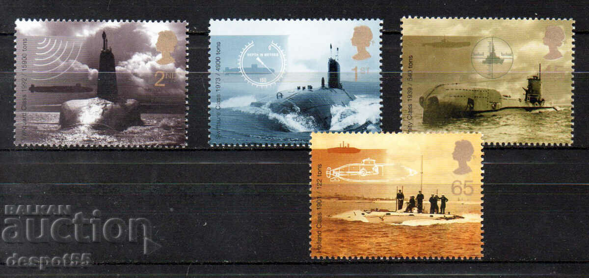 2001. Great Britain. Submarines.