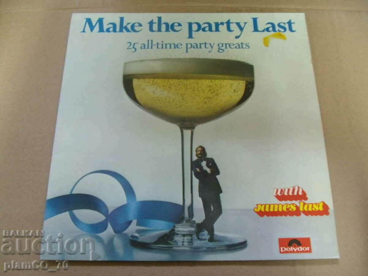№*7031 стара грамофонна плоча- Make the party Last - polydor