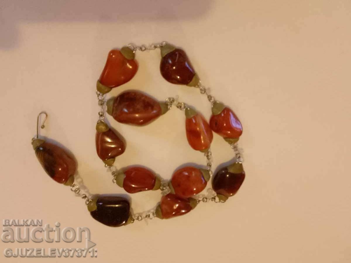 Γυναικείο κολιέ από αχάτη - 6 Γυναικείο κολιέ από αχάτη - 6