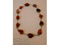 Women's agate necklace