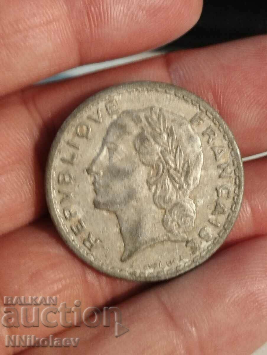 Livrarea 5 franci 1945 Franţa Livrarea 5 franci 1945 Franţa