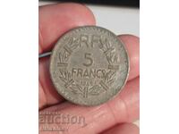 5 φράγκα 1945 Γαλλία
