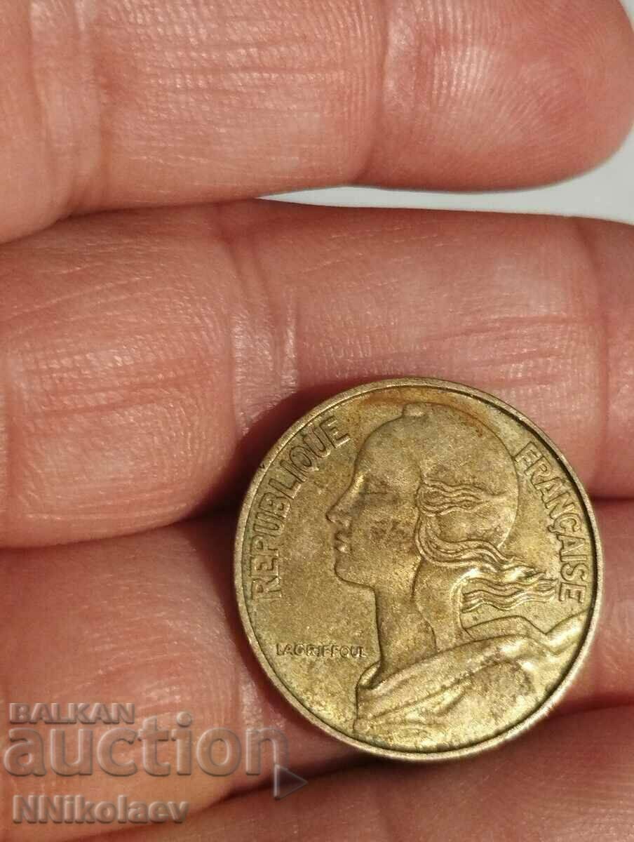 Licitație 20 de cenți 1970 Franţa Licitație 20 de cenți 1970 Franţa