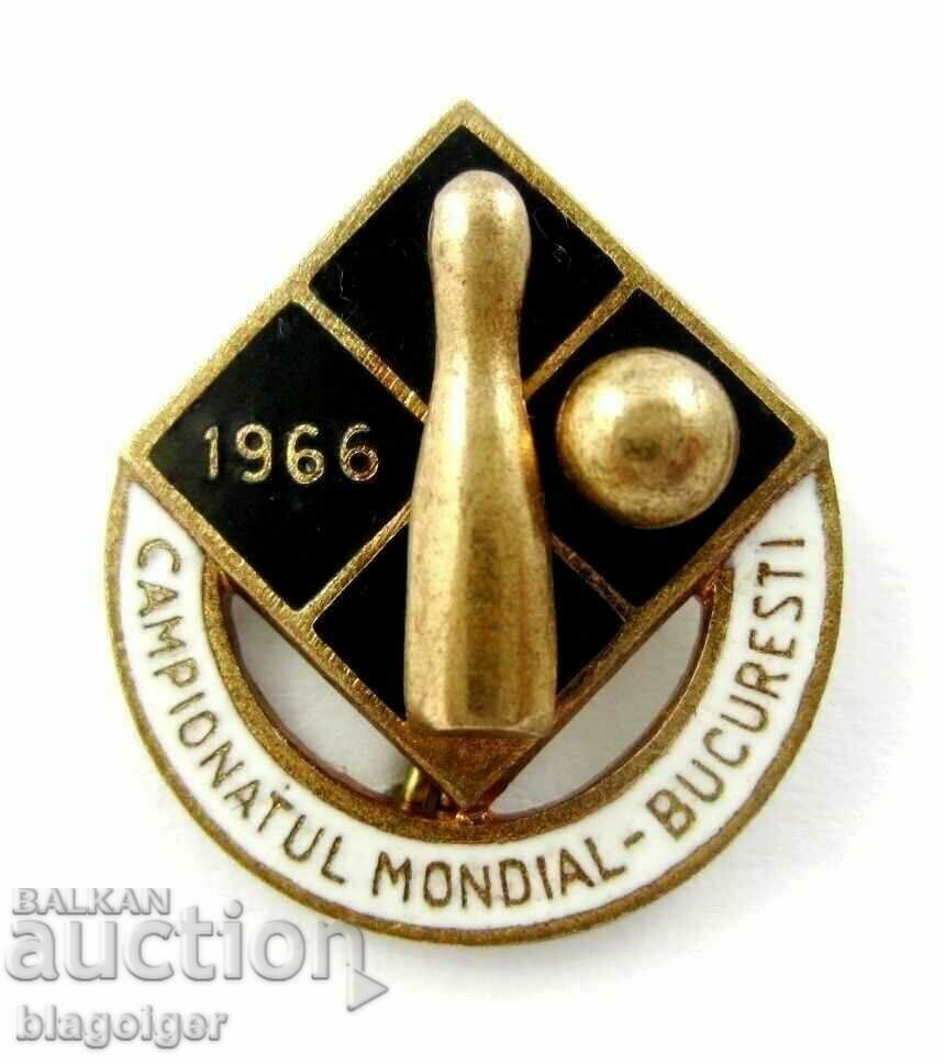 CAMPIONAT MONDIAL DE BOWLING-1966-ROMÂNIA-TOP