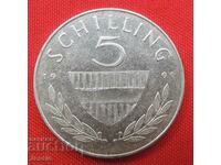 5 șilingi 1961 Austria calitate argint-