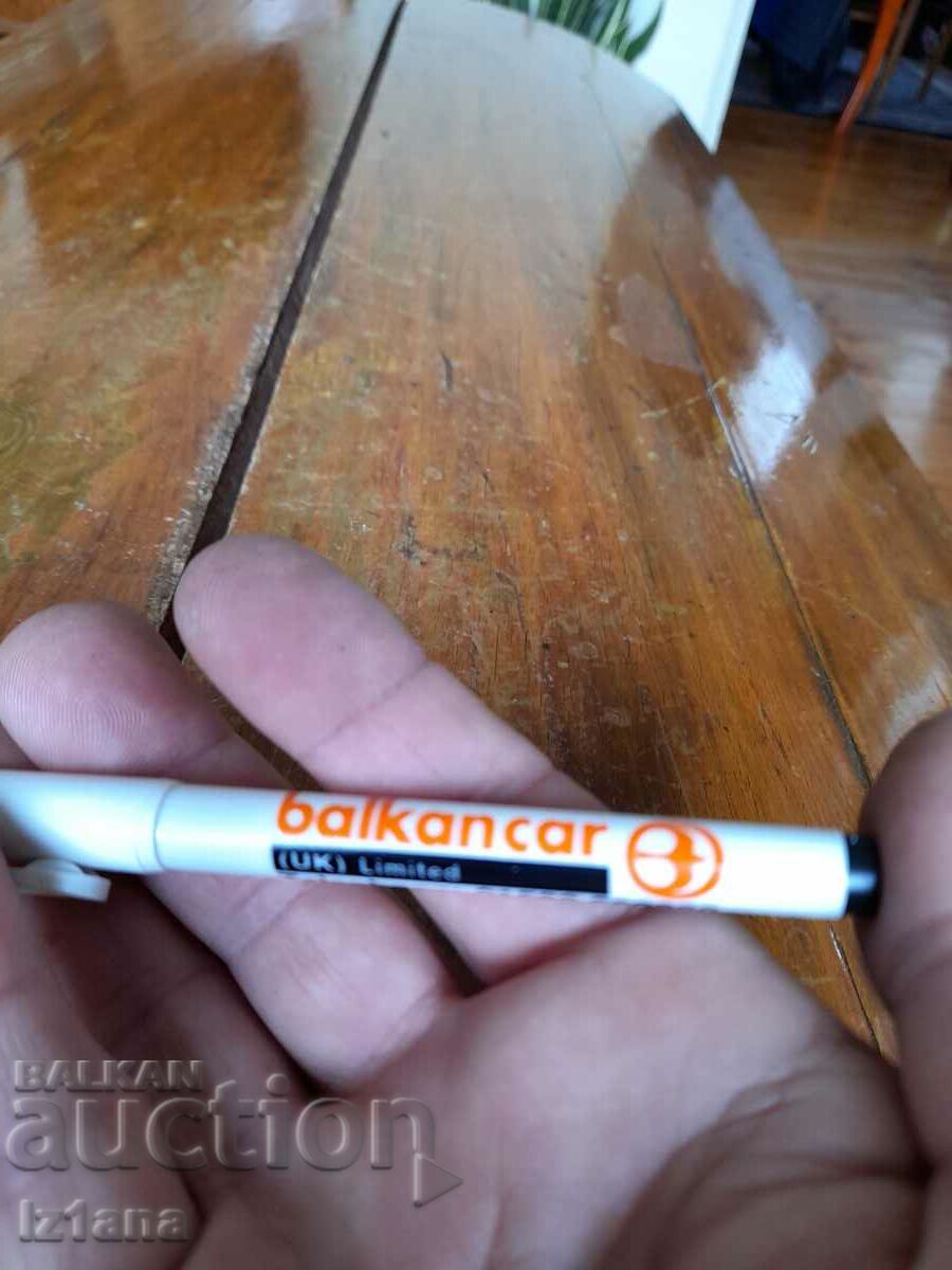 Auction  Old pen, ballpoint pen, pen Balkancar, Balkancar