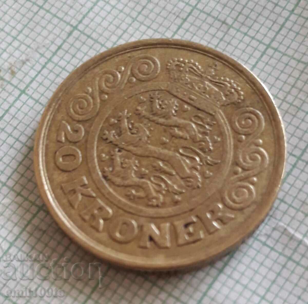 20 kroner 1990 Denmark with price 3.00 BGN | € 1.53 20 kroner 1990 Denmark with price 3.00 BGN | € 1.53