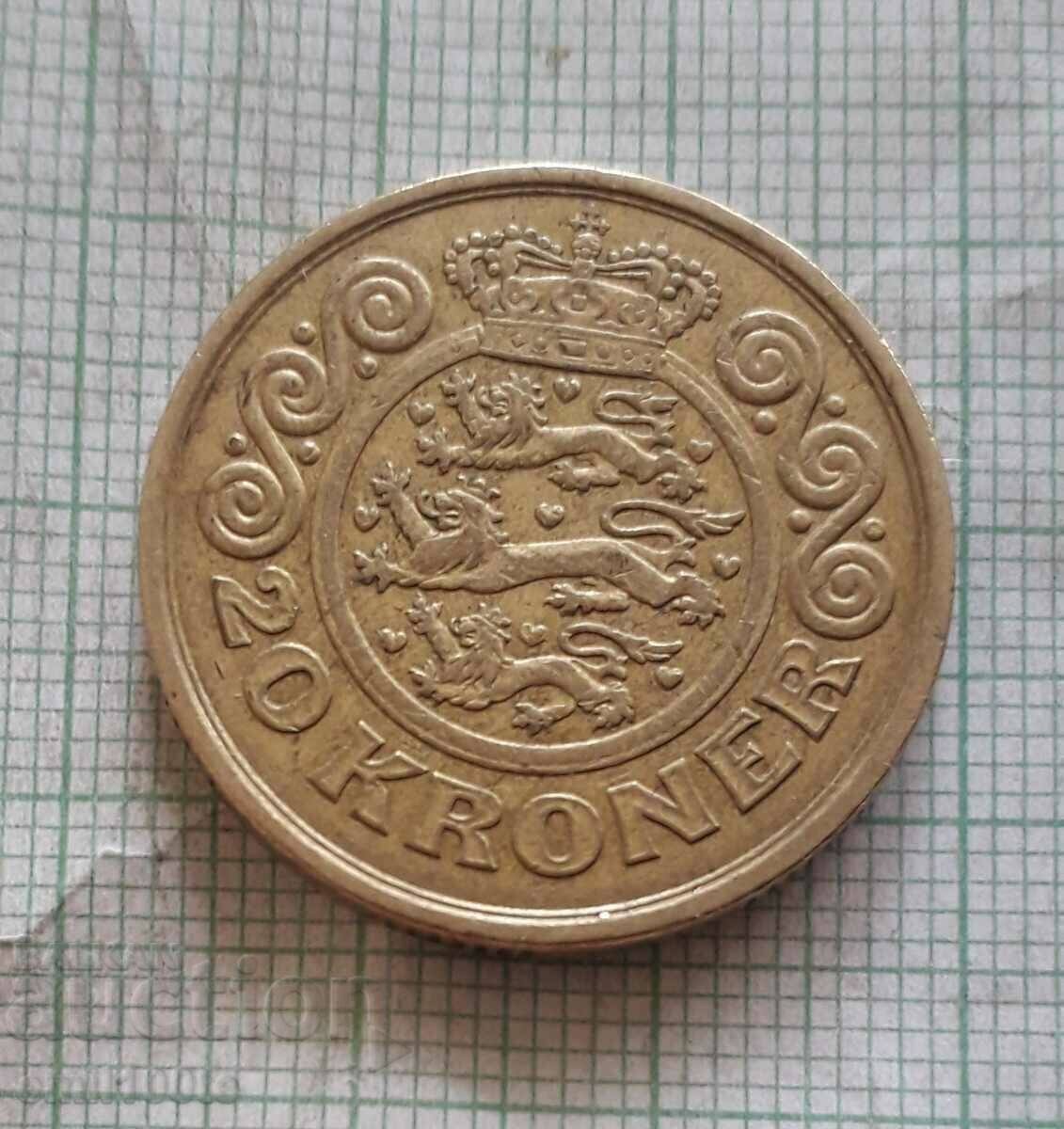 20 de coroane 1996 Danemarca