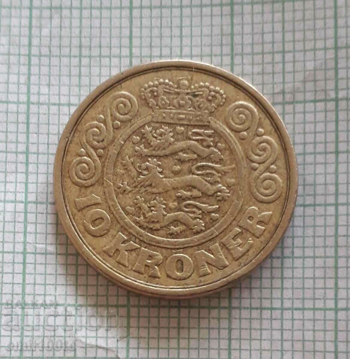 10 kroner 1989 Denmark