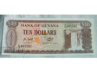 Банкнота Гвиана - 10 долара