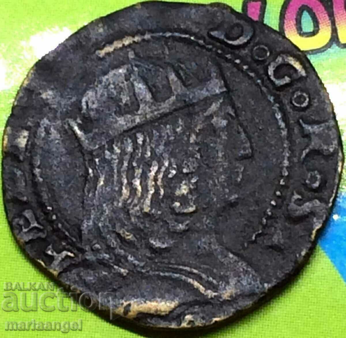Naples Ferdinand III of Aragon sestino Italy - quite rare