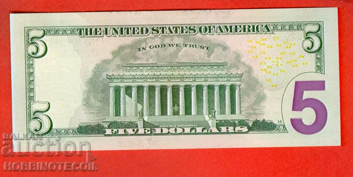 USA USA 5 $ - PF - issue - issue 2017 A - NEW STAR UNC with price 48.87 BGN | € 24.99 USA USA 5 $ - PF - issue - issue 2017 A - NEW STAR UNC with price 48.87 BGN | € 24.99