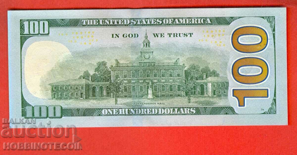 USA USA 100 $ - LL - issue - issue 2009 A - STAR NEW UNC with price 271.86 BGN | € 139.00