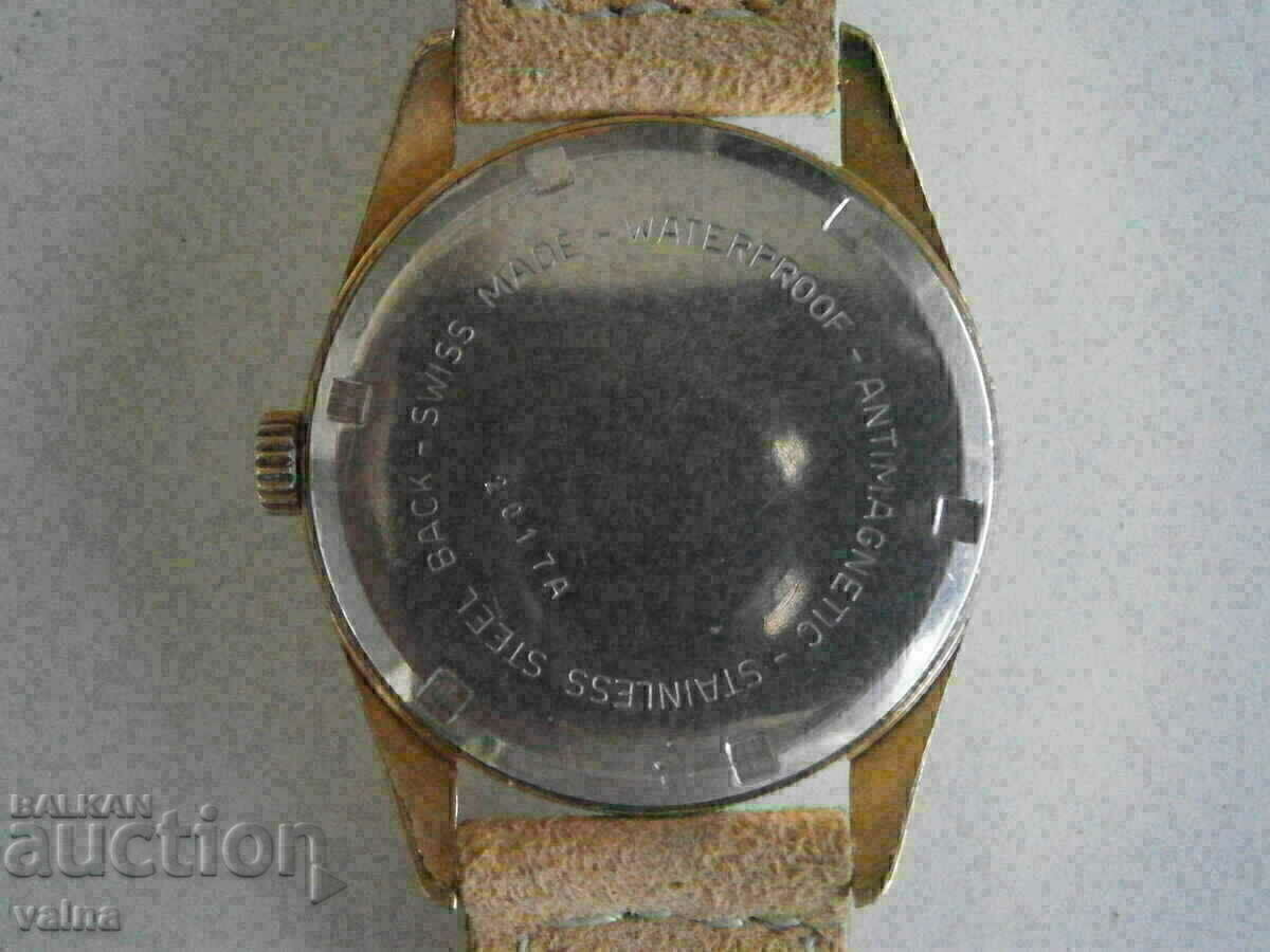 BAROLUX, cal FHF-ST 96, gold-plated case 10 micron. 35mm - 5