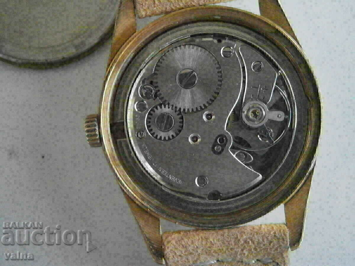 BAROLUX, cal FHF-ST 96, gold-plated case 10 micron. 35mm - 6