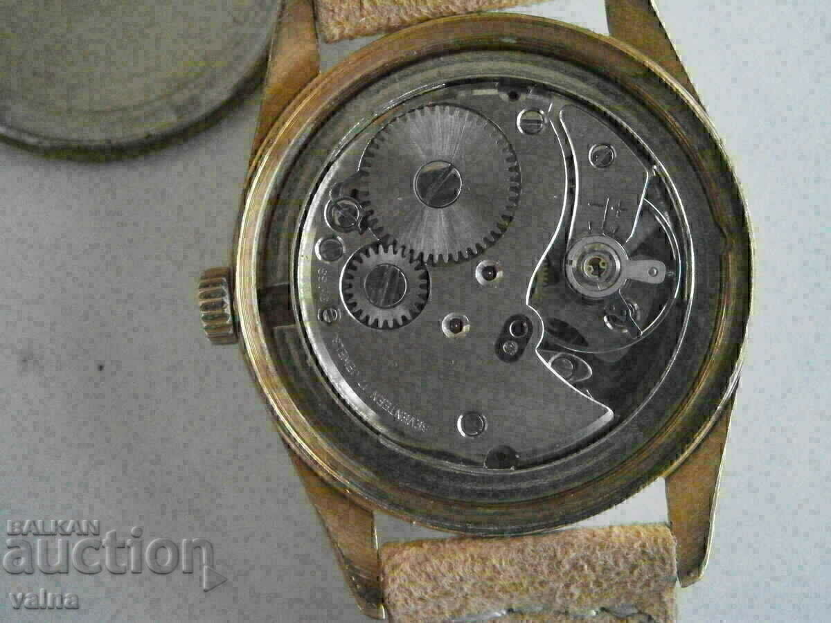 BAROLUX, cal FHF-ST 96, gold-plated case 10 micron. 35mm - 6