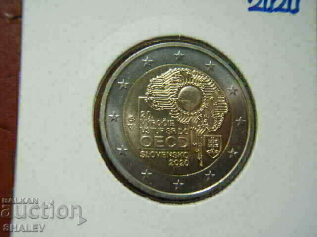 Auction 2 euro 2020 Slovakia "OECD" - Unc (2 euro) Auction 2 euro 2020 Slovakia "OECD" - Unc (2 euro)