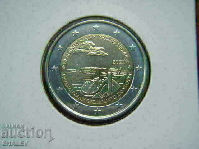 2 euro 2021 Finlanda „Insulele” (2) /Finlanda/ - Unc (2 euro) cu preț € 8.69 | 17.00 BGN