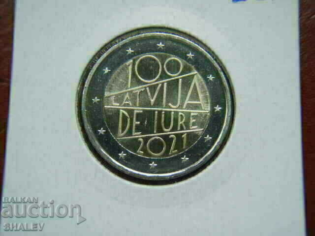 Auction 2 euro 2021 Latvia "100 years" /Latvia/ - Unc (2 euro) Auction 2 euro 2021 Latvia "100 years" /Latvia/ - Unc (2 euro)