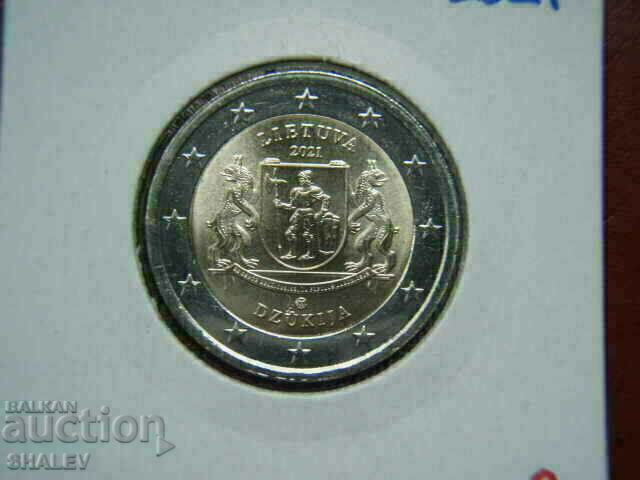 Auction 2 euro 2021 Litva "Dzukija" (2) /Lithuania/ - Unc (2 euro) Auction 2 euro 2021 Litva "Dzukija" (2) /Lithuania/ - Unc (2 euro)