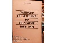 Notes on the history of Bulgaria 1878 - 1944, Bobi Bobev