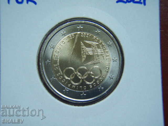 Delivery of 2 euro 2021 Portugal "Olympiada" (2) /Portugal/ Unc 2 euro Delivery of 2 euro 2021 Portugal "Olympiada" (2) /Portugal/ Unc 2 euro